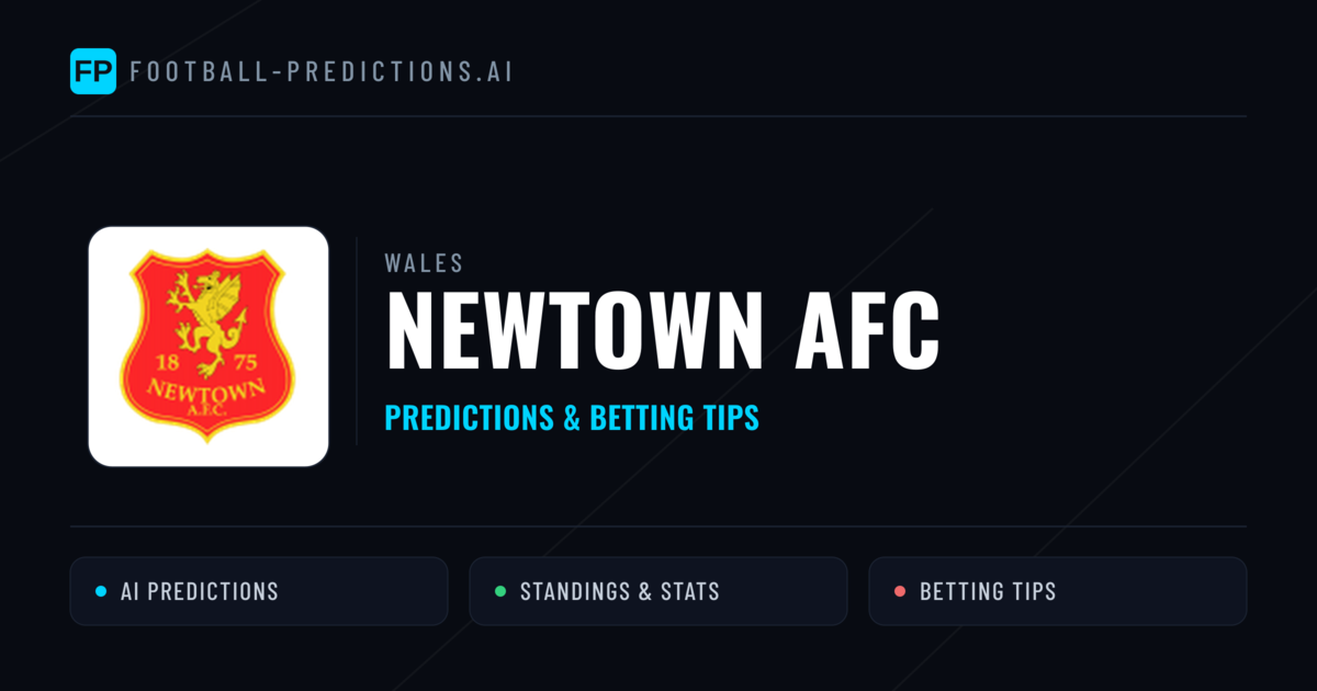 Newtown AFC Predictions & Stats