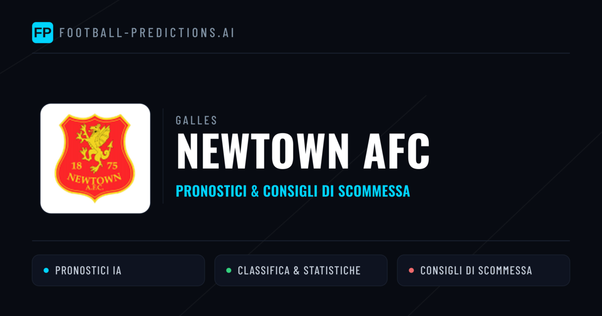 Pronostici e Statistiche Newtown AFC