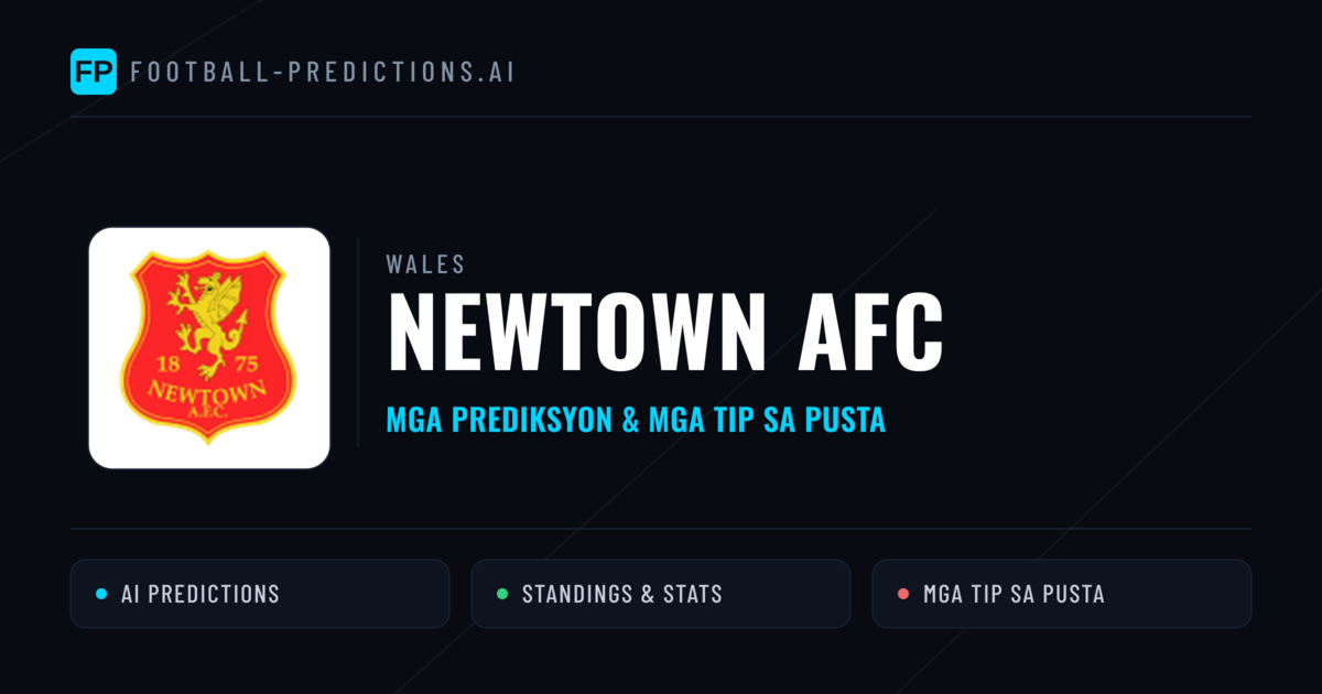 Newtown AFC Predictions & Stats