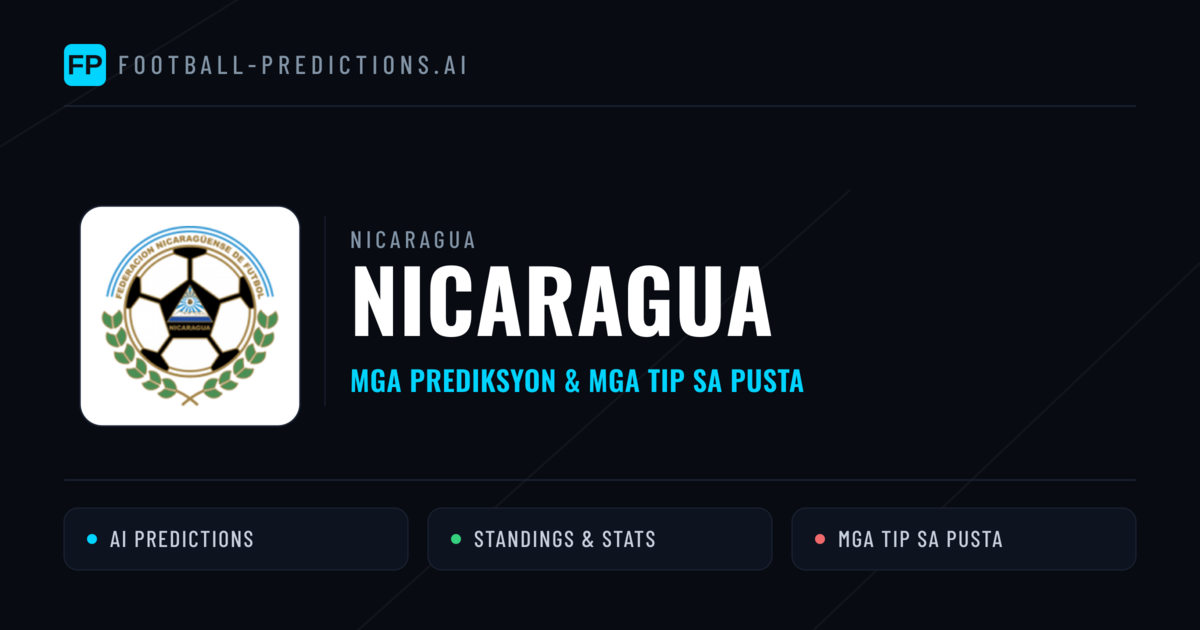Nicaragua Predictions & Stats