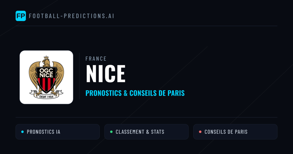 Nice Pronostics & Statistiques