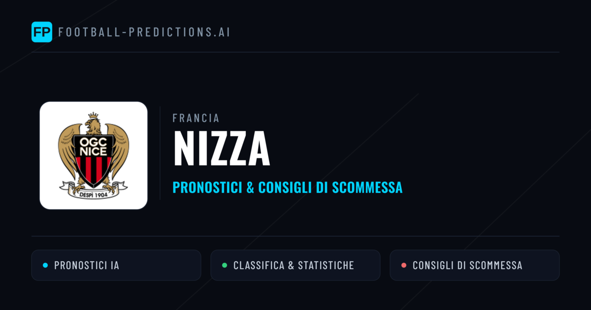 Pronostici e Statistiche Nizza