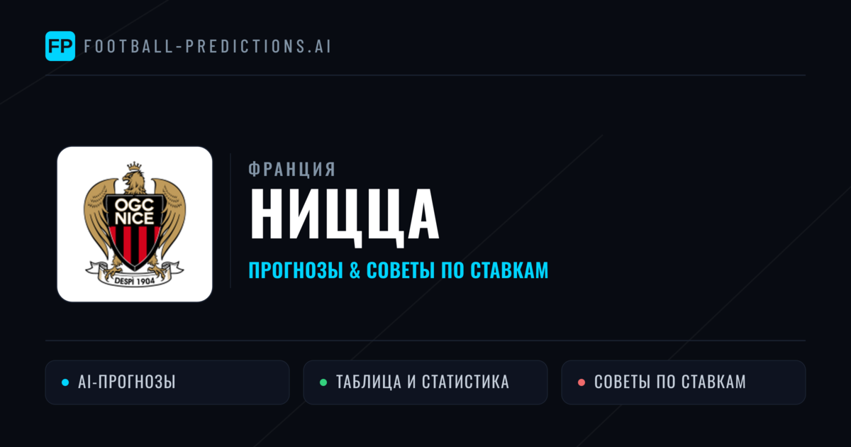 Ницца прогнозы и статистика