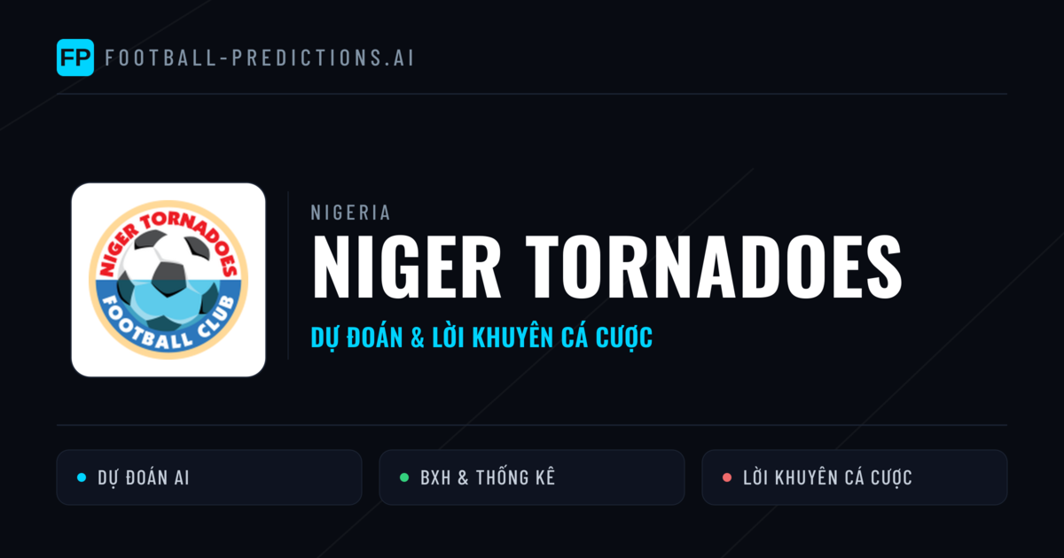 Niger Tornadoes Dự đoán & Thống kê