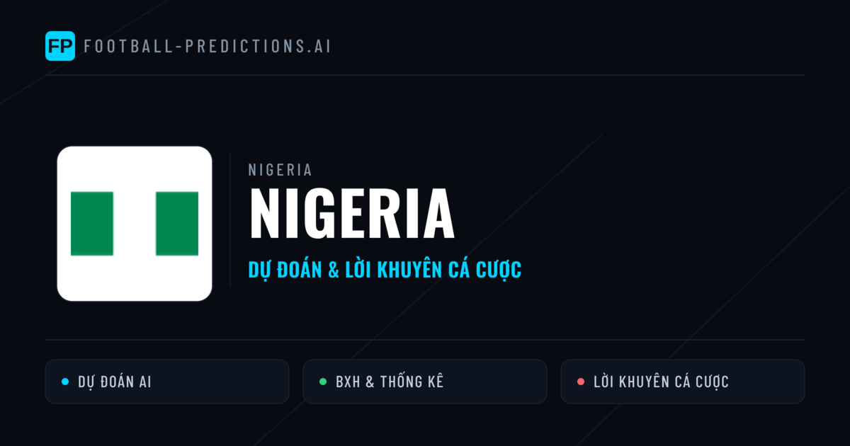 Nigeria Dự đoán & Thống kê