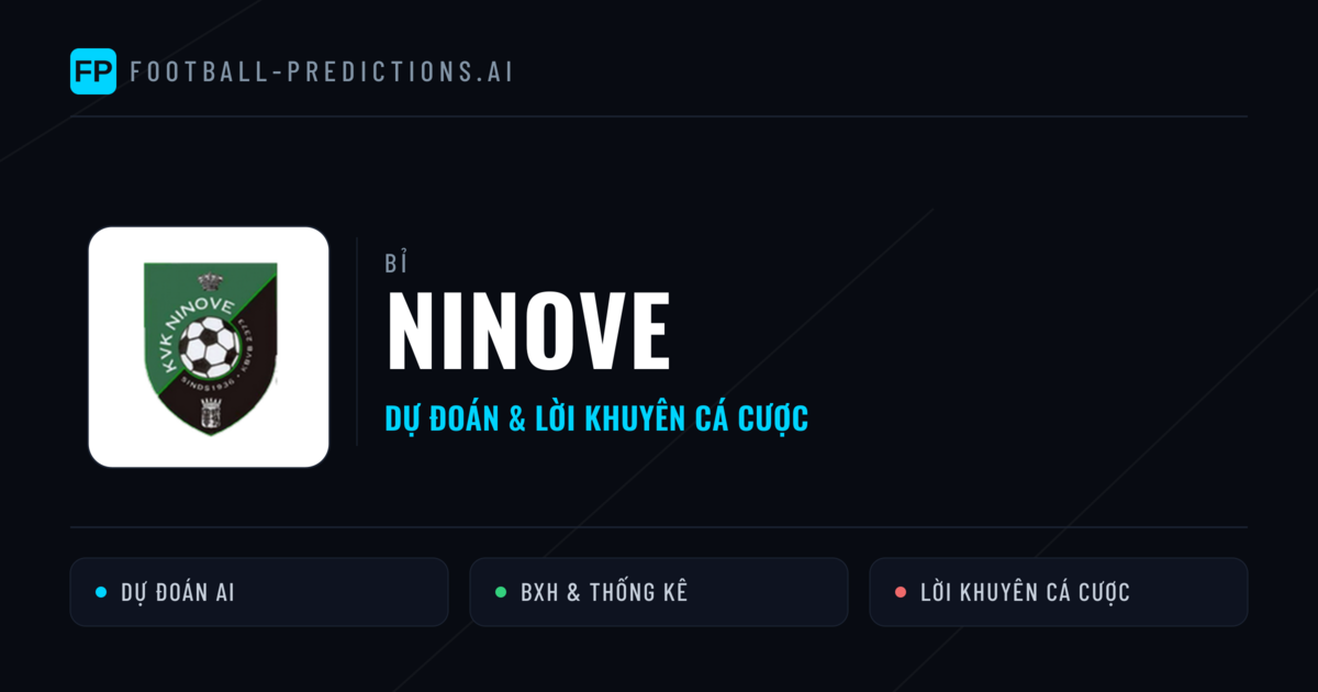 Ninove Dự đoán & Thống kê