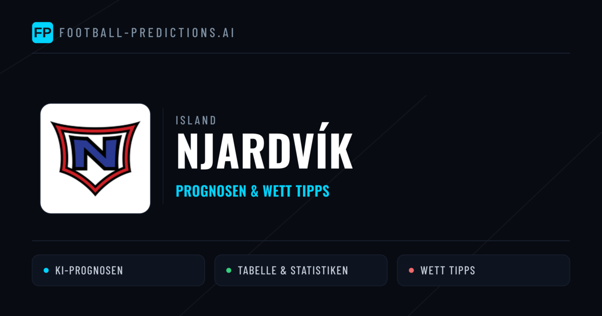 Njardvík Prognosen & Statistiken