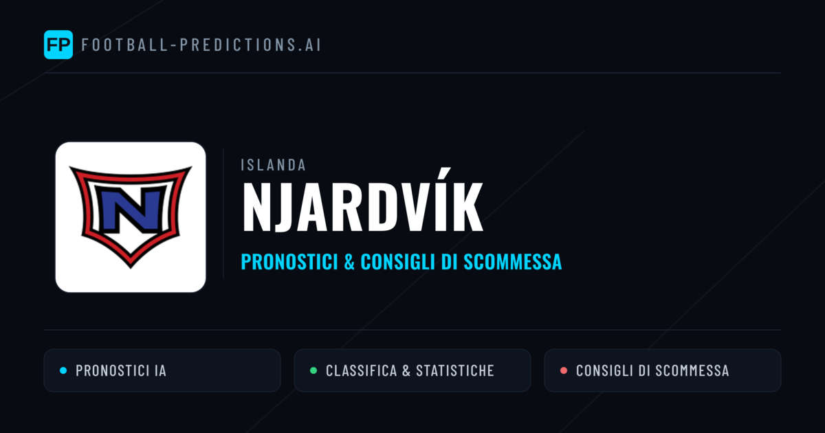 Pronostici e Statistiche Njardvík