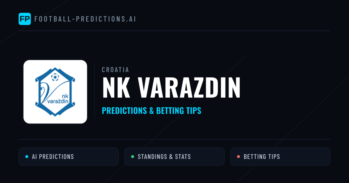 NK Varazdin Predictions & Stats