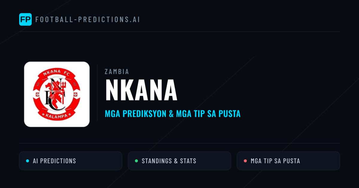 Nkana Predictions & Stats