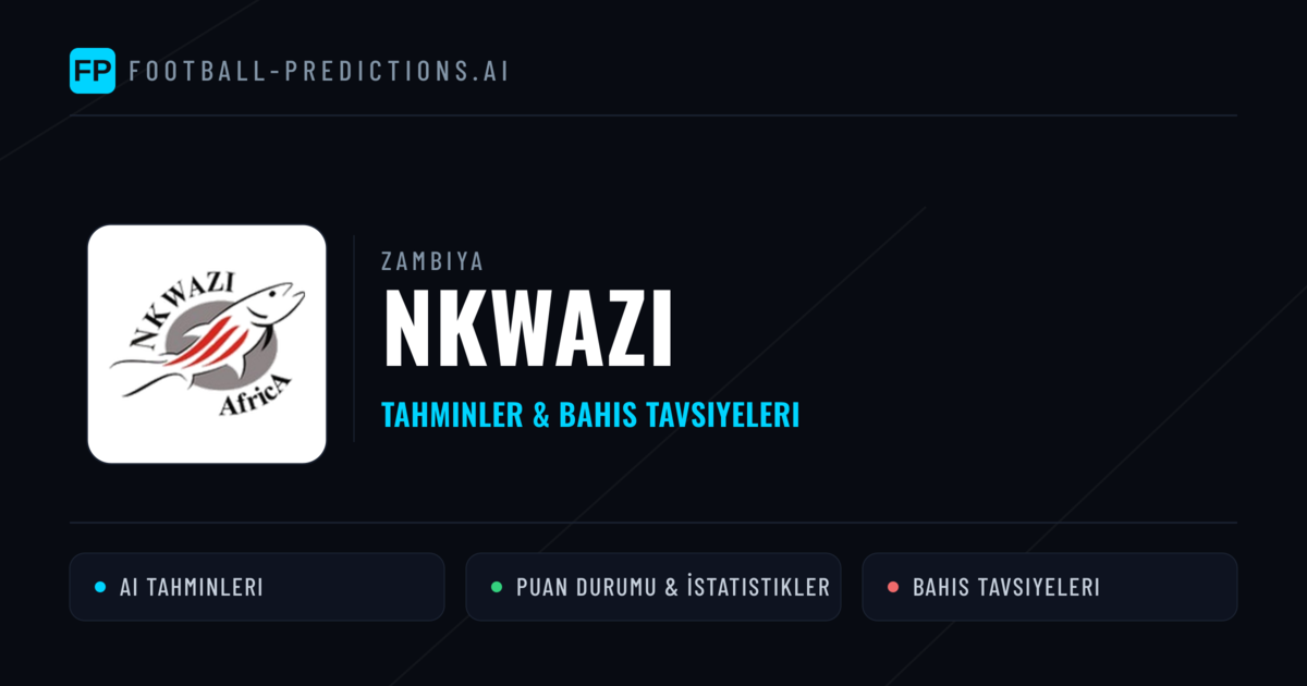Nkwazi Tahminleri & İstatistikler