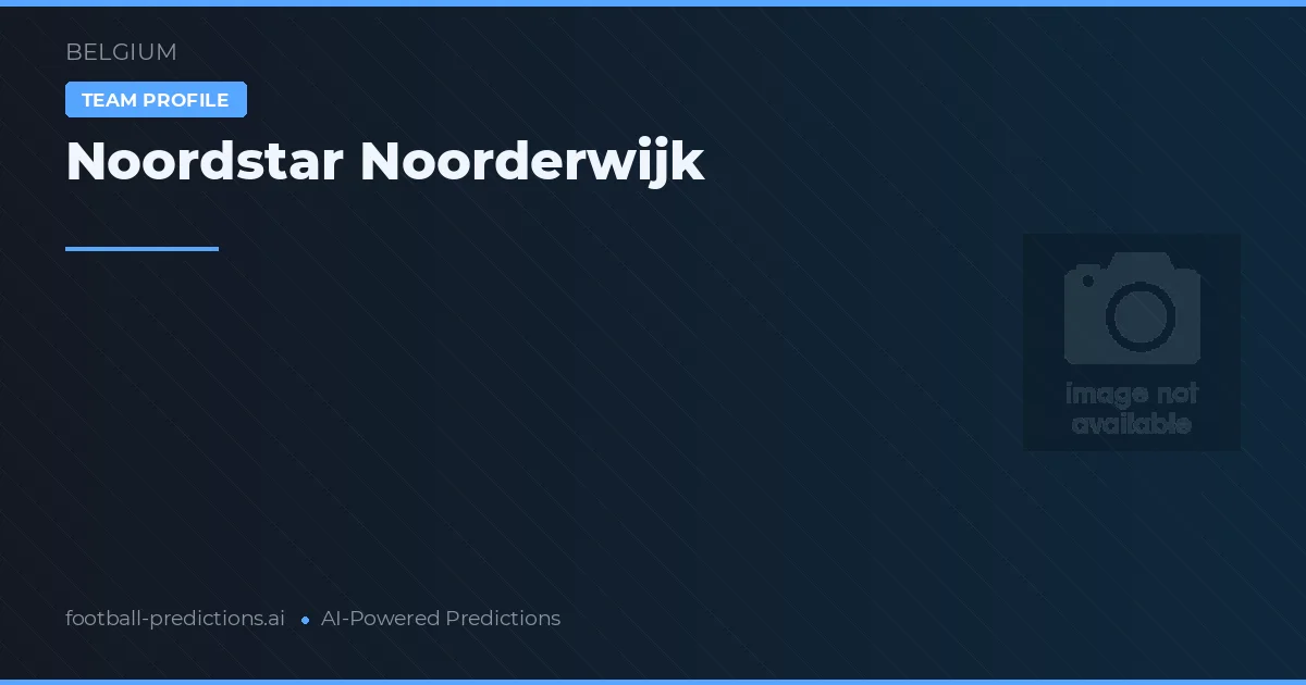 Pronostici e Statistiche Noordstar Noorderwijk