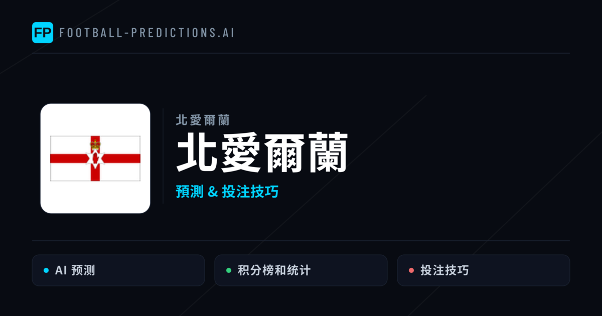 北愛爾蘭 運彩分析｜足球預測與數據