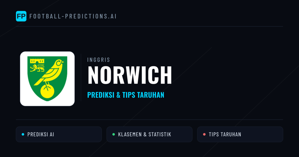 Norwich Prediksi & Statistik Piala Dunia