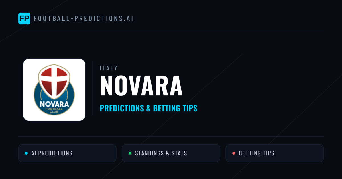 Novara Predictions & Stats