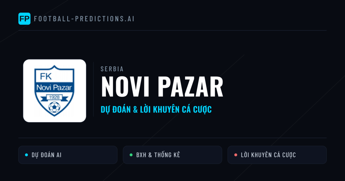 Novi Pazar Dự đoán & Thống kê