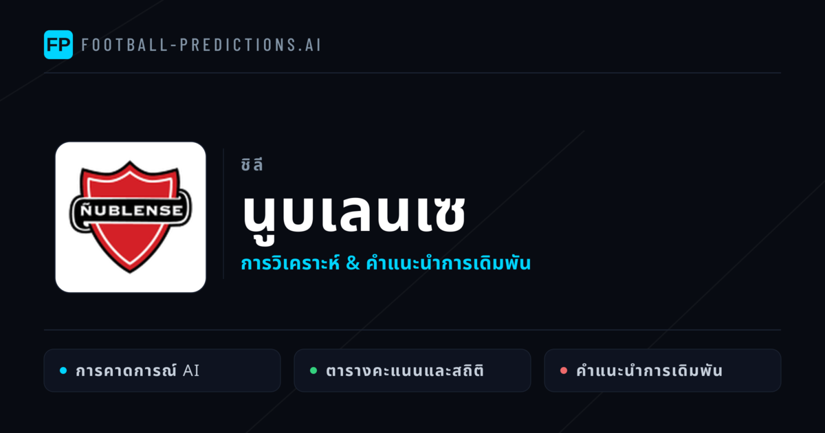 นูบเลนเซ การวิเคราะห์และสถิติ