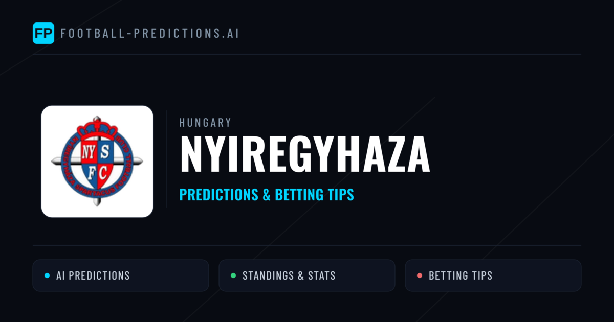 Nyiregyhaza Predictions & Stats