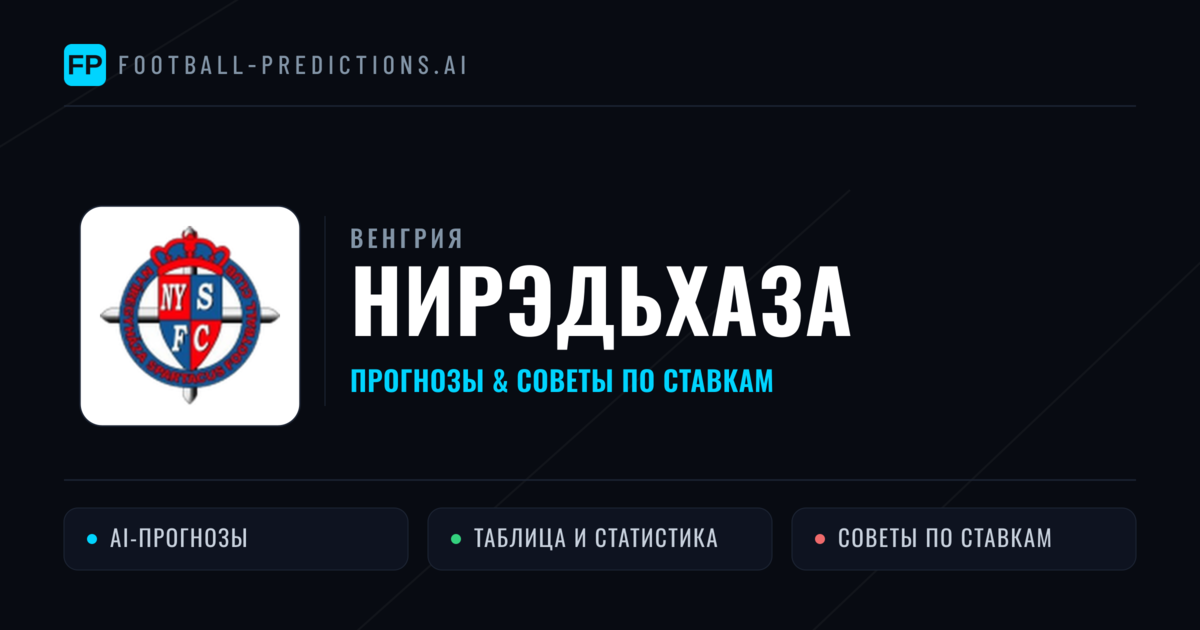 Нирэдьхаза прогнозы и статистика