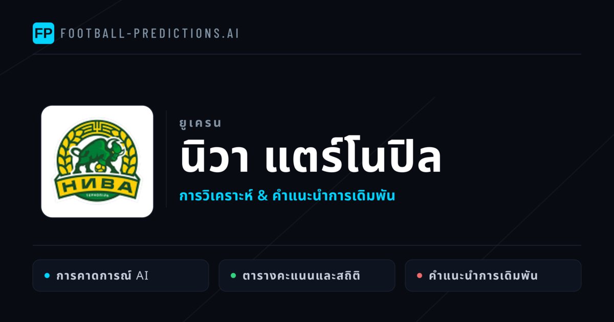 นิวา แตร์โนปิล การวิเคราะห์และสถิติ