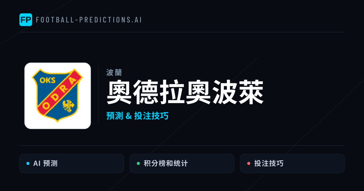 奧德拉奧波萊 運彩分析|足球預測與數據