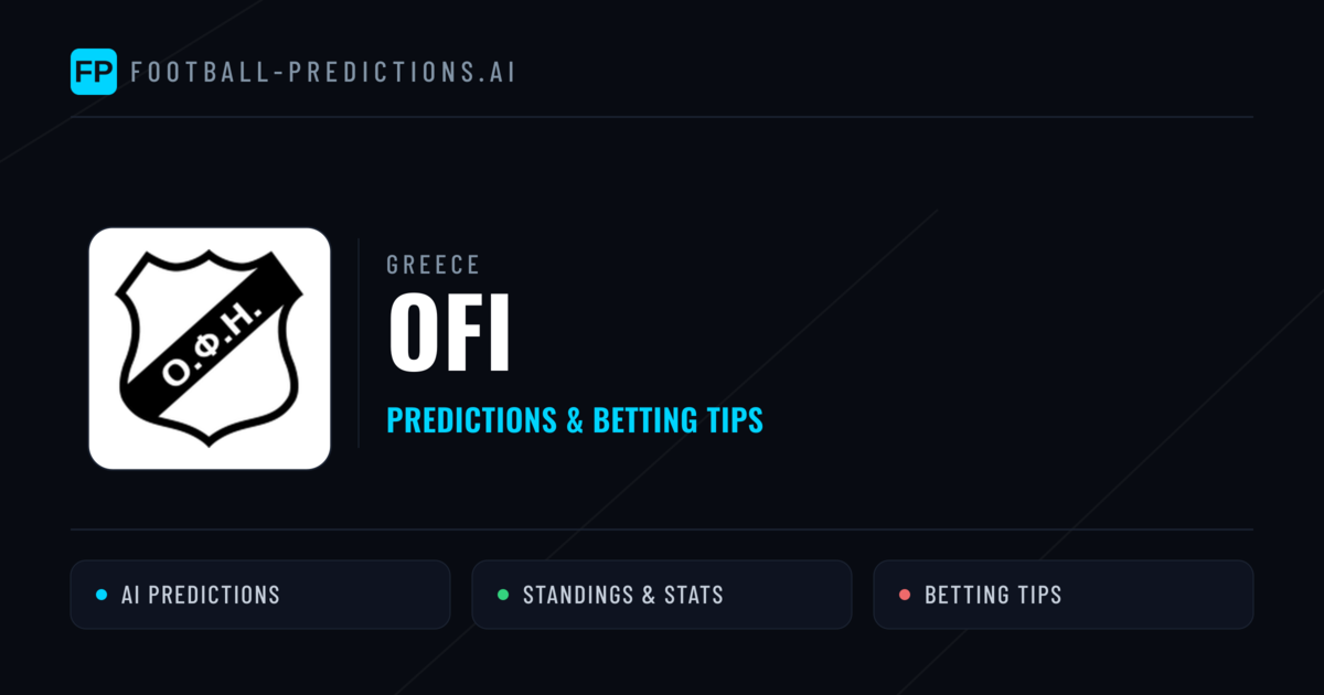 OFI Predictions & Stats