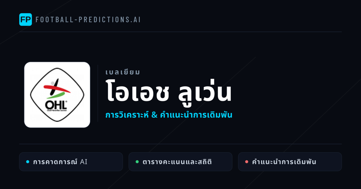 โอเอช ลูเว่น การวิเคราะห์และสถิติ