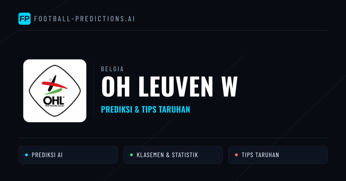 OH Leuven W Prediksi & Statistik Piala Dunia