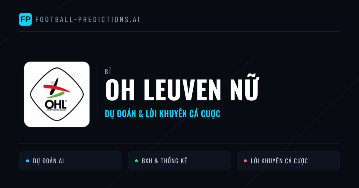 OH Leuven Nữ Dự đoán & Thống kê