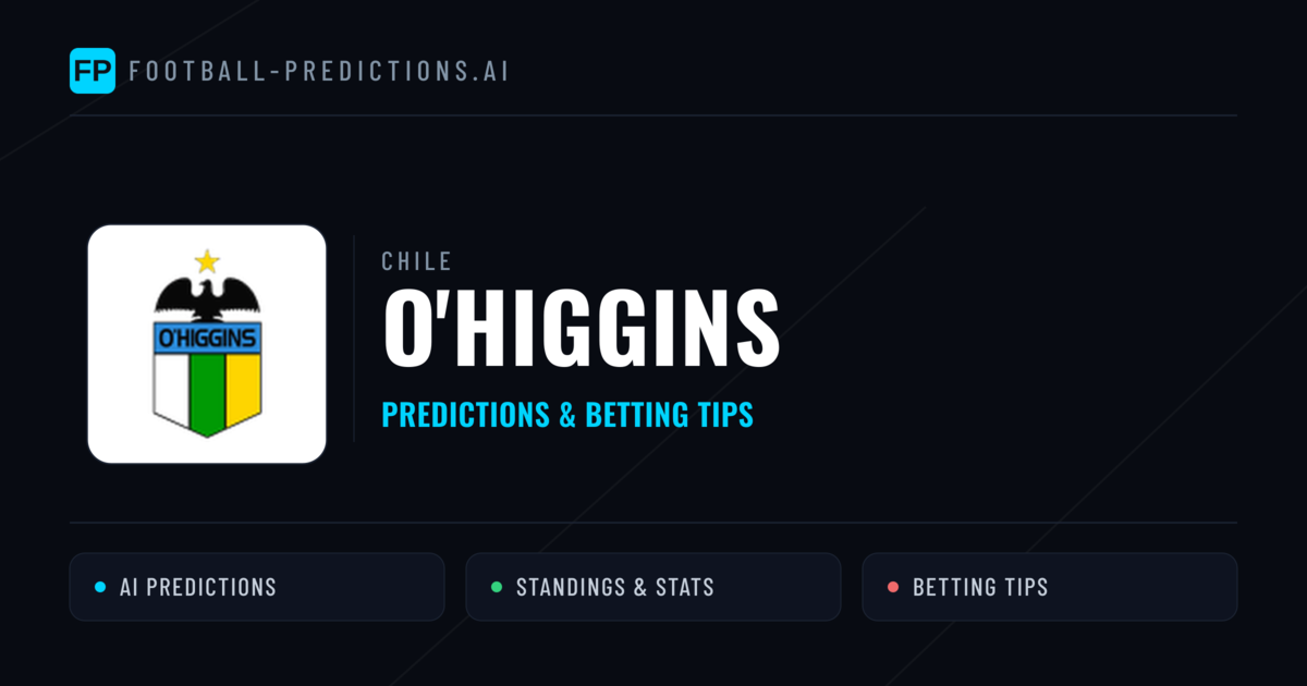 O'Higgins Predictions & Stats