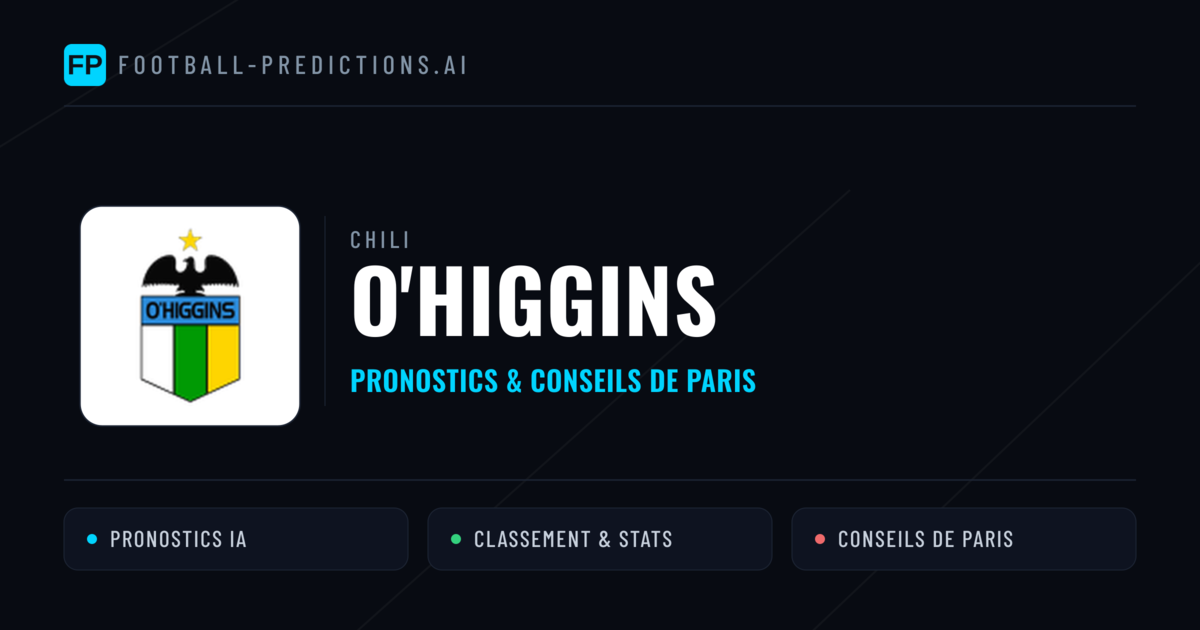 O'Higgins Pronostics & Statistiques