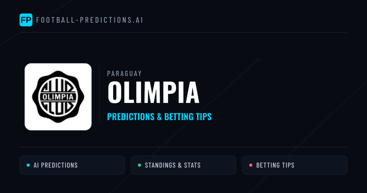 Olimpia Predictions & Stats
