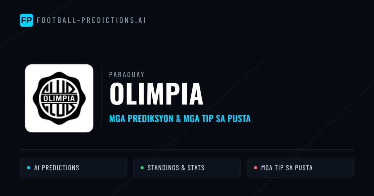 Olimpia Predictions & Stats