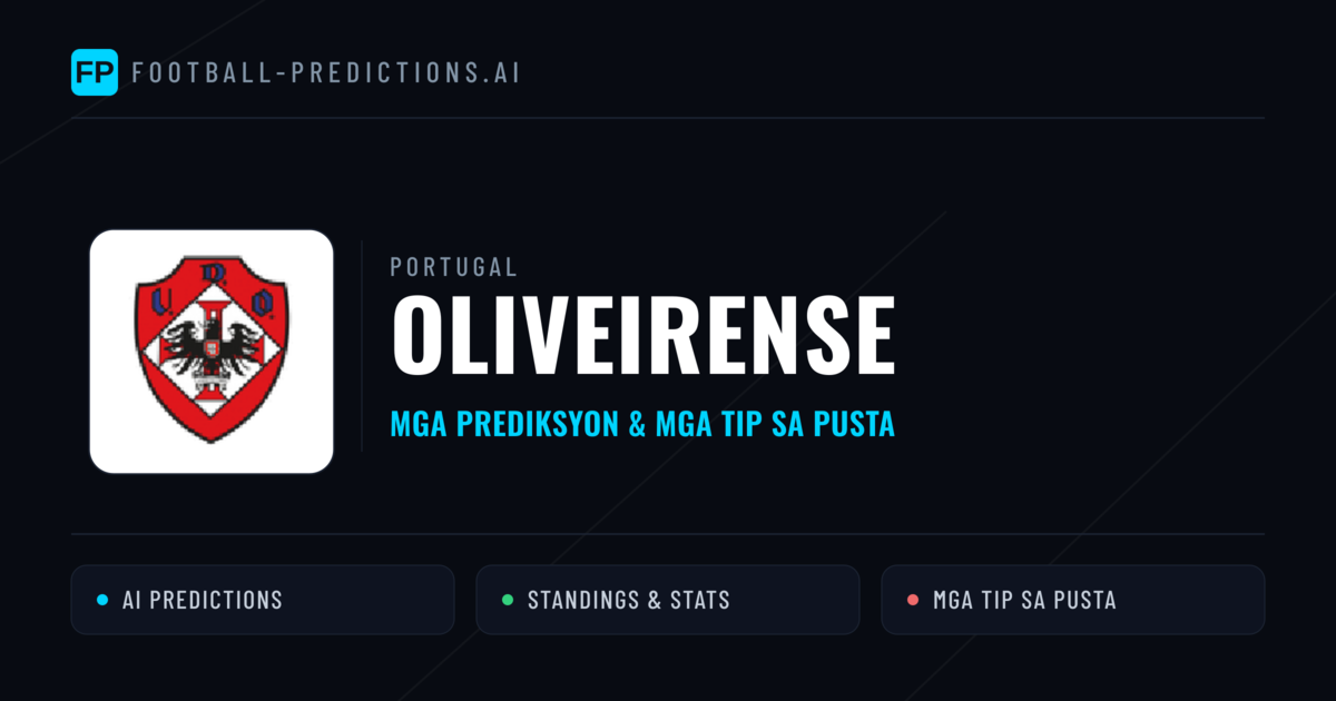 Oliveirense Predictions & Stats