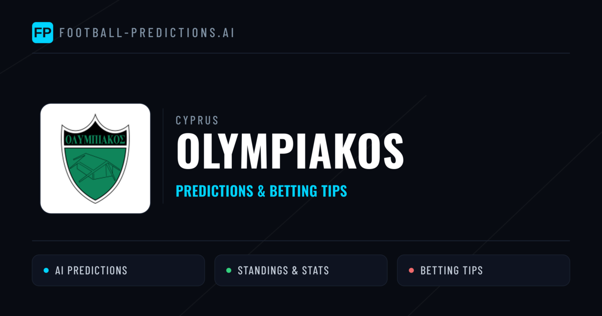 Olympiakos Predictions & Stats