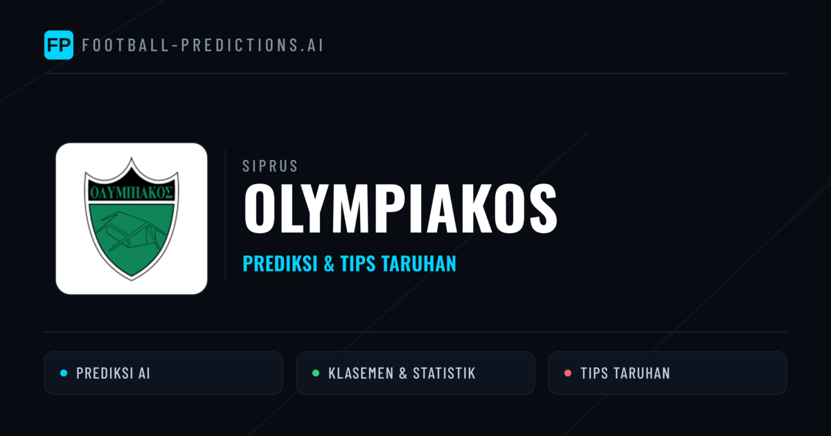 Olympiakos Prediksi & Statistik Piala Dunia