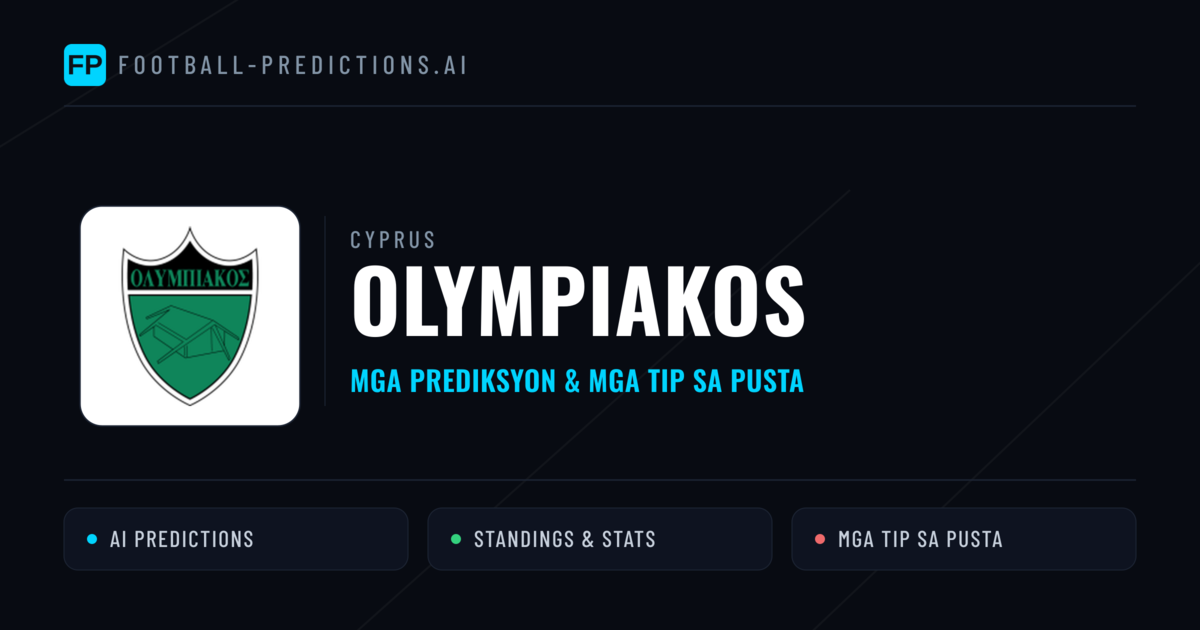 Olympiakos Predictions & Stats