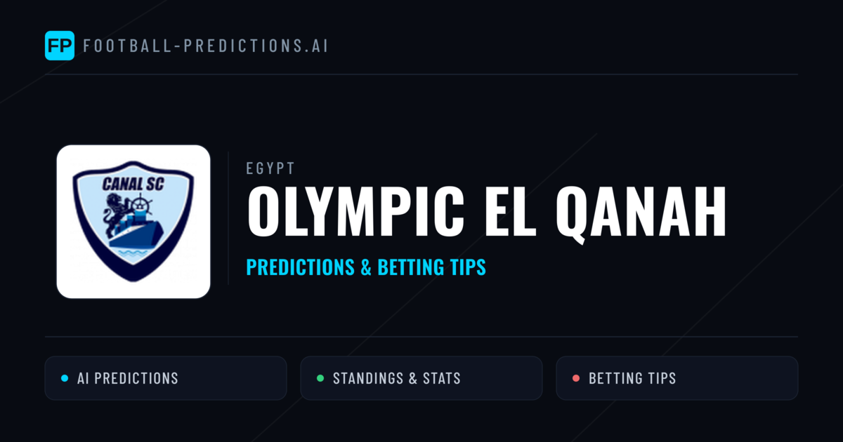 Olympic El Qanah Predictions & Stats