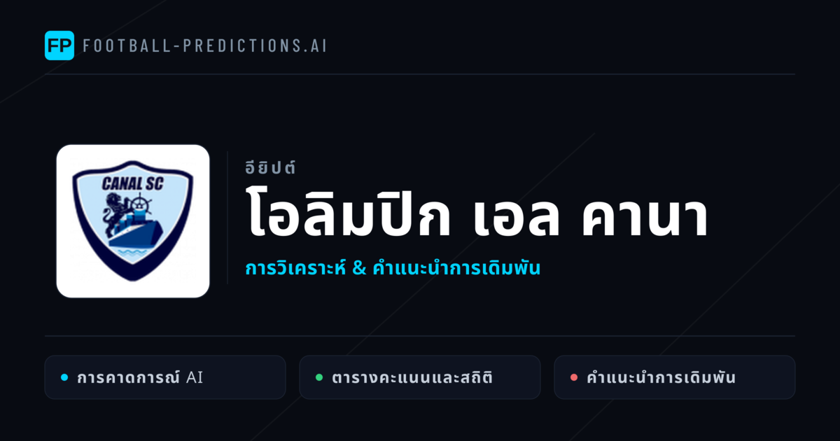 โอลิมปิก เอล คานา การวิเคราะห์และสถิติ