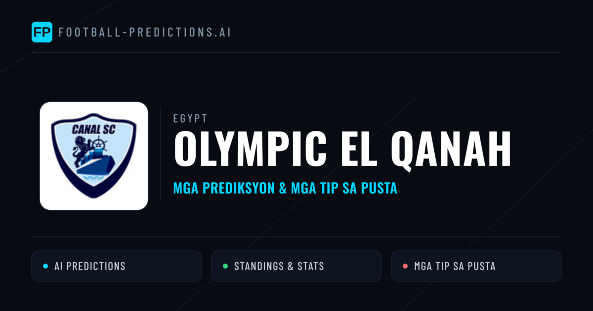 Olympic El Qanah Predictions & Stats