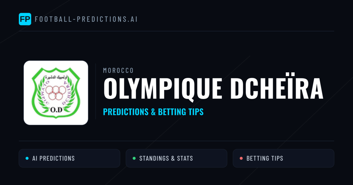 Olympique Dcheïra Predictions & Stats