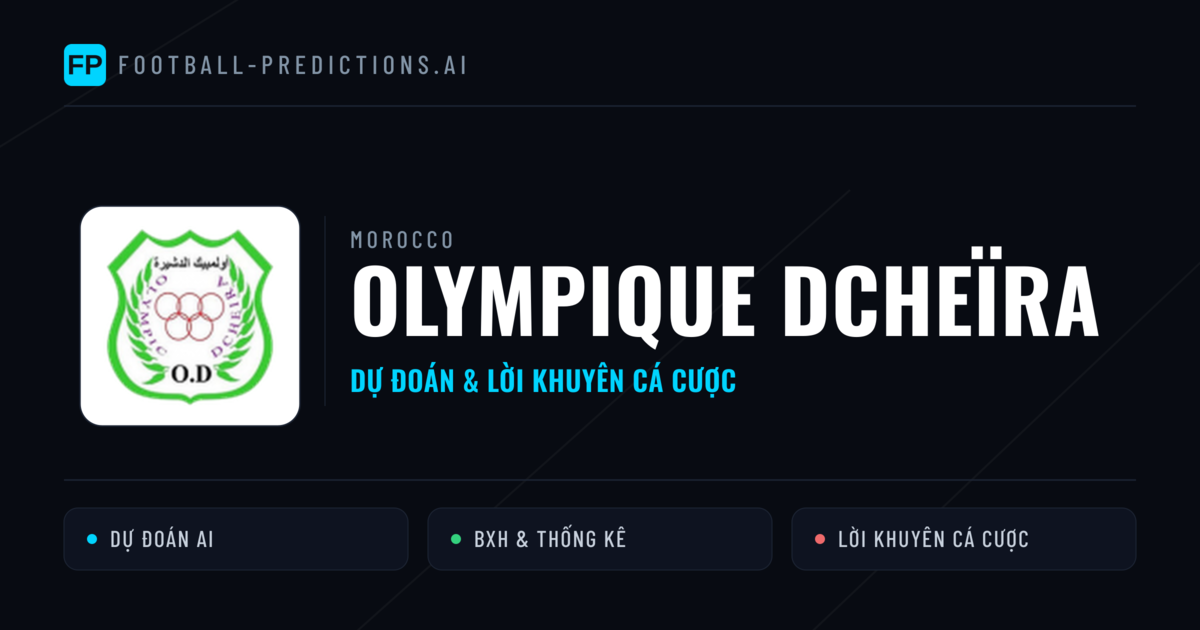 Olympique Dcheïra Dự đoán & Thống kê