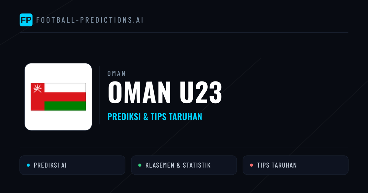 Oman U23 Prediksi & Statistik Piala Dunia