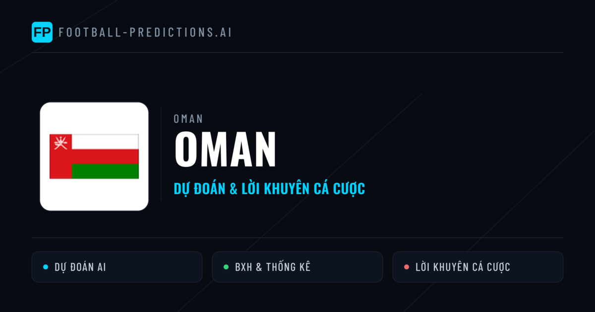 Oman Dự đoán & Thống kê