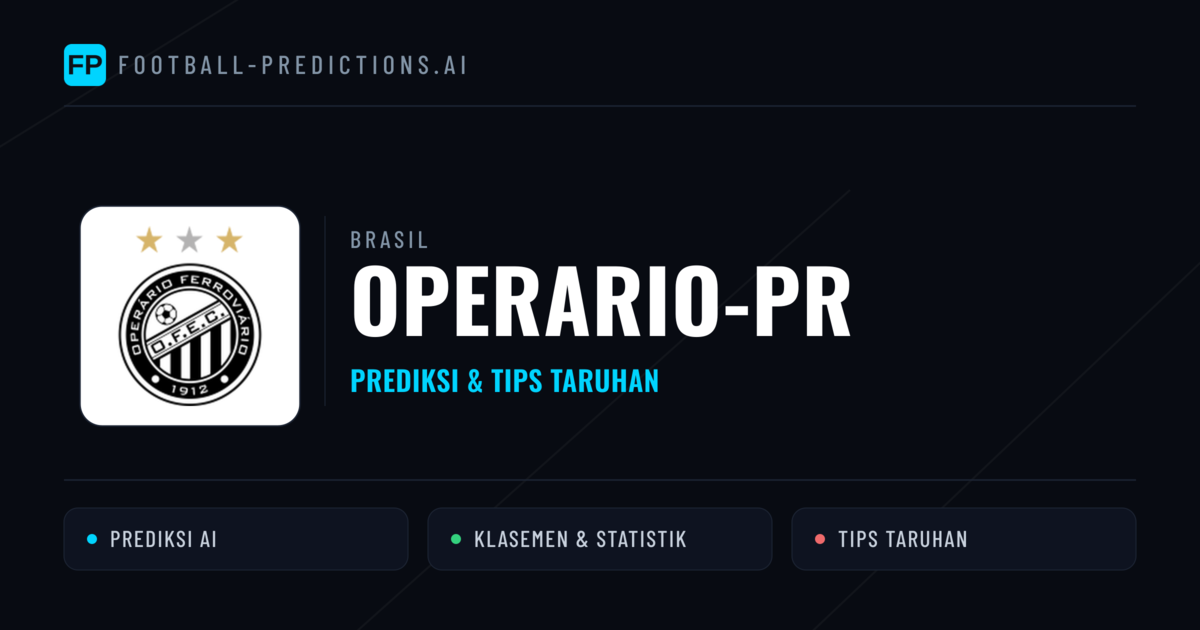 Operario-PR Prediksi & Statistik Piala Dunia