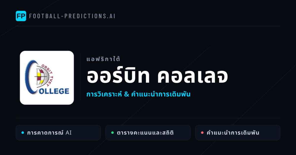 ออร์บิท คอลเลจ การวิเคราะห์และสถิติ