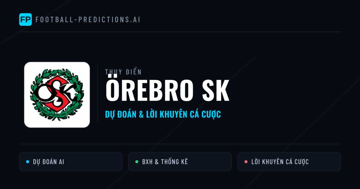 Örebro SK Dự đoán & Thống kê