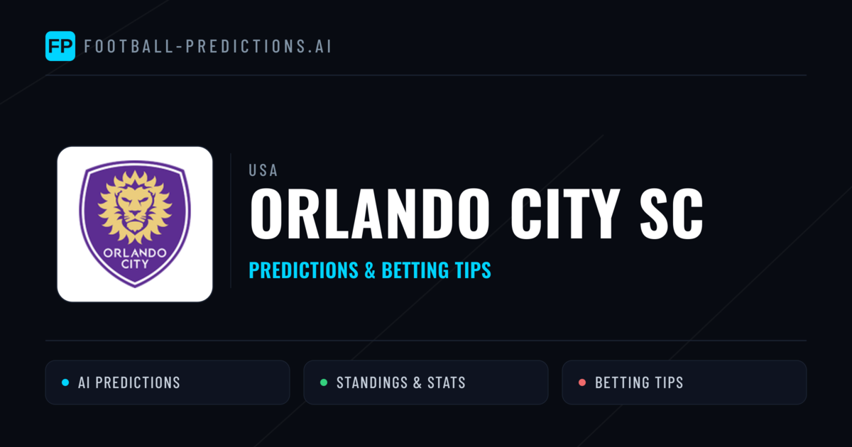 Orlando City SC Predictions & Stats