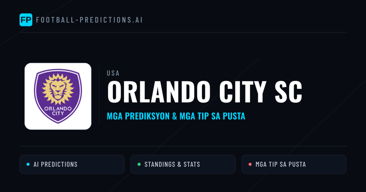 Orlando City SC Predictions & Stats