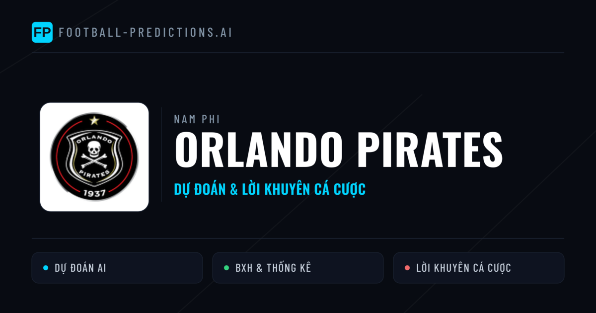 Orlando Pirates Dự đoán & Thống kê